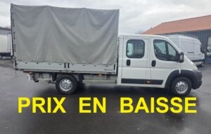 PEUGEOT  BOXER 2.2HDI 120CV 7 PLACES PLATEAU BACHÉ