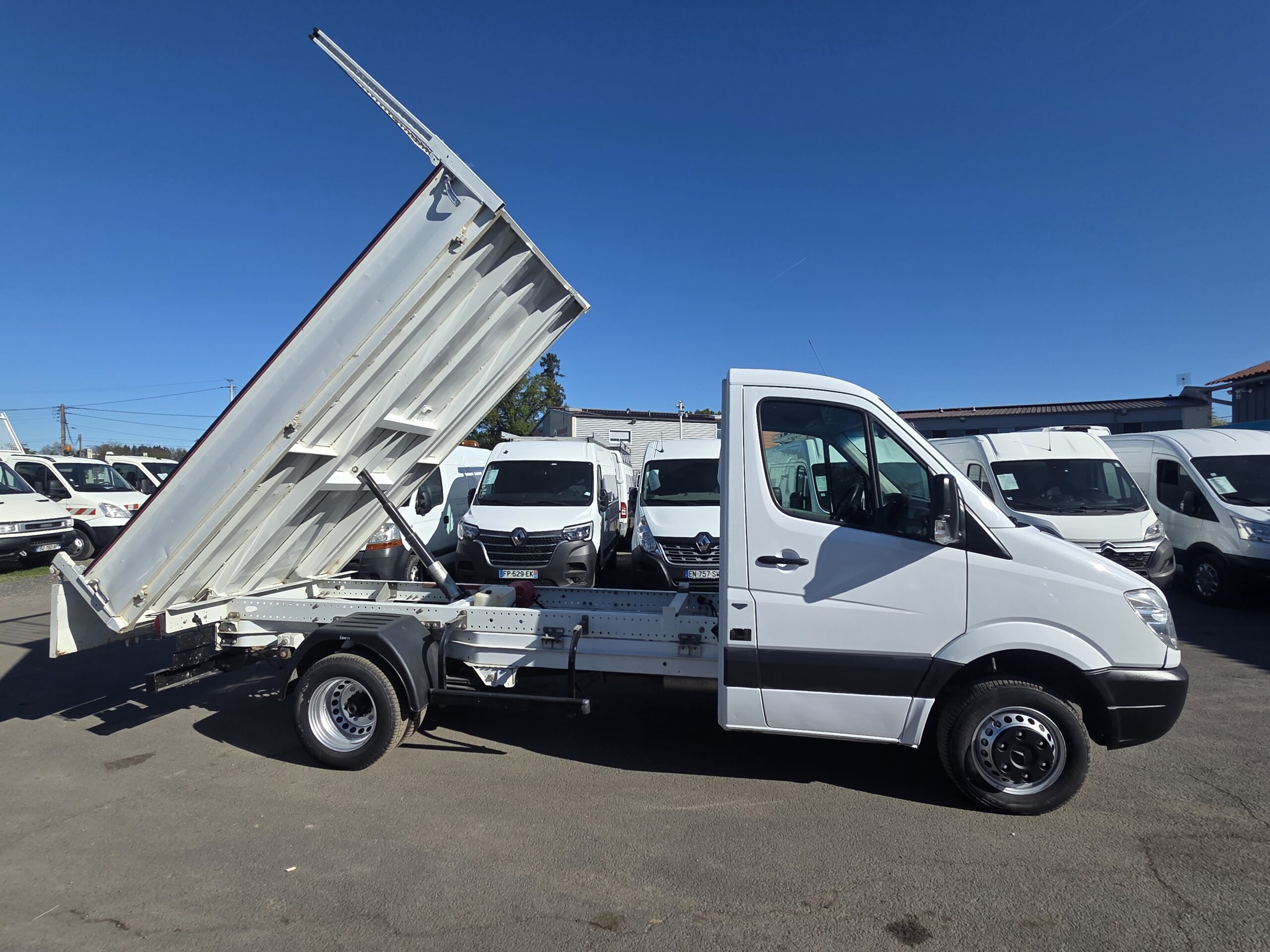 
								MERCEDES SPRINTER 513 CDI BENNE JPM 3m40 plein									